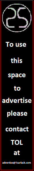 To advertise on this site contact TsarlackONLINE via e-mail